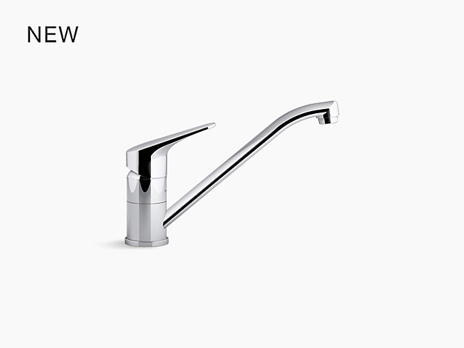 Single-handle kitchen sink faucet-0